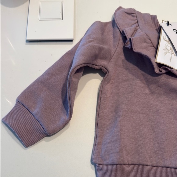 Everyday Lilac Ruffle Sweatshirt and Jogger Set - Picture 5 of 8